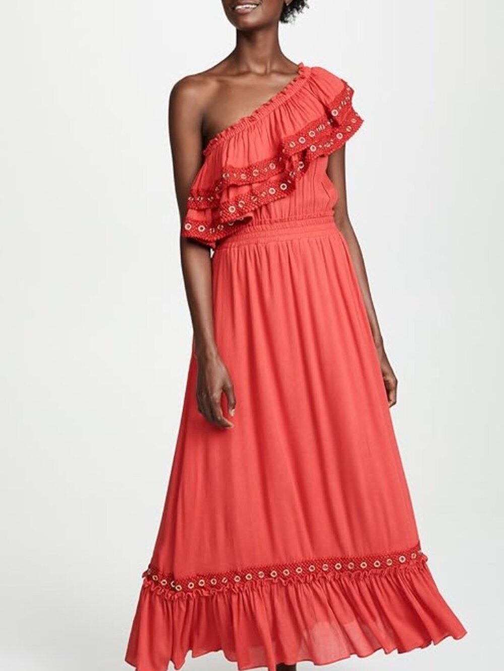 MISA Los Angeles Safa Dress – Red – Size S